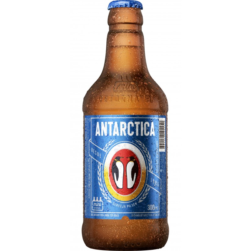 Antarctica Pilsen 300ml | Apenas o Líquido